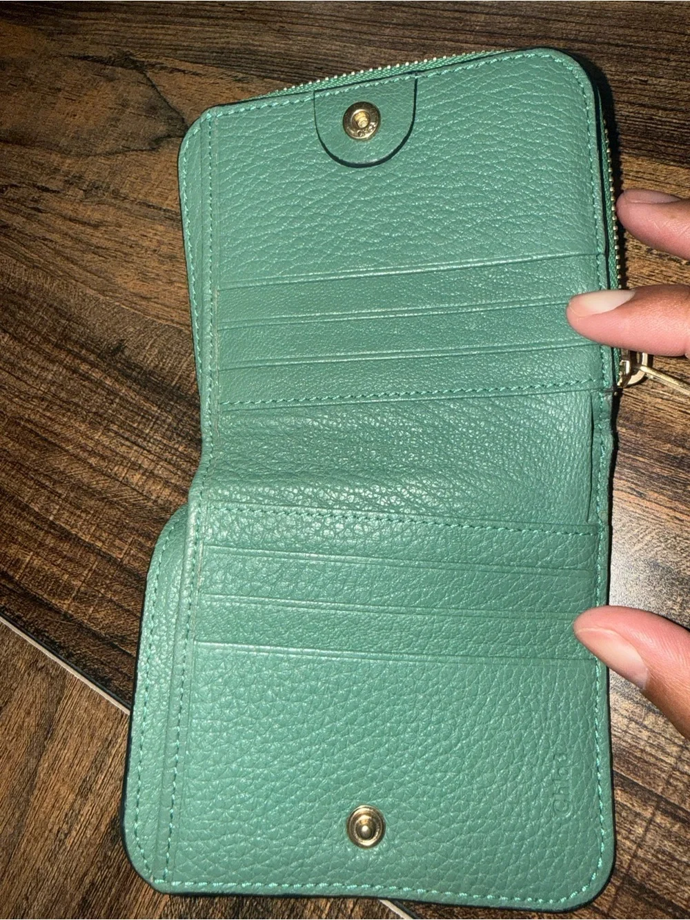 Chloé Drew Square Compact Wallet